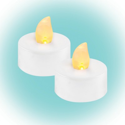 Set candele cu LED, albe - CD 2/WX